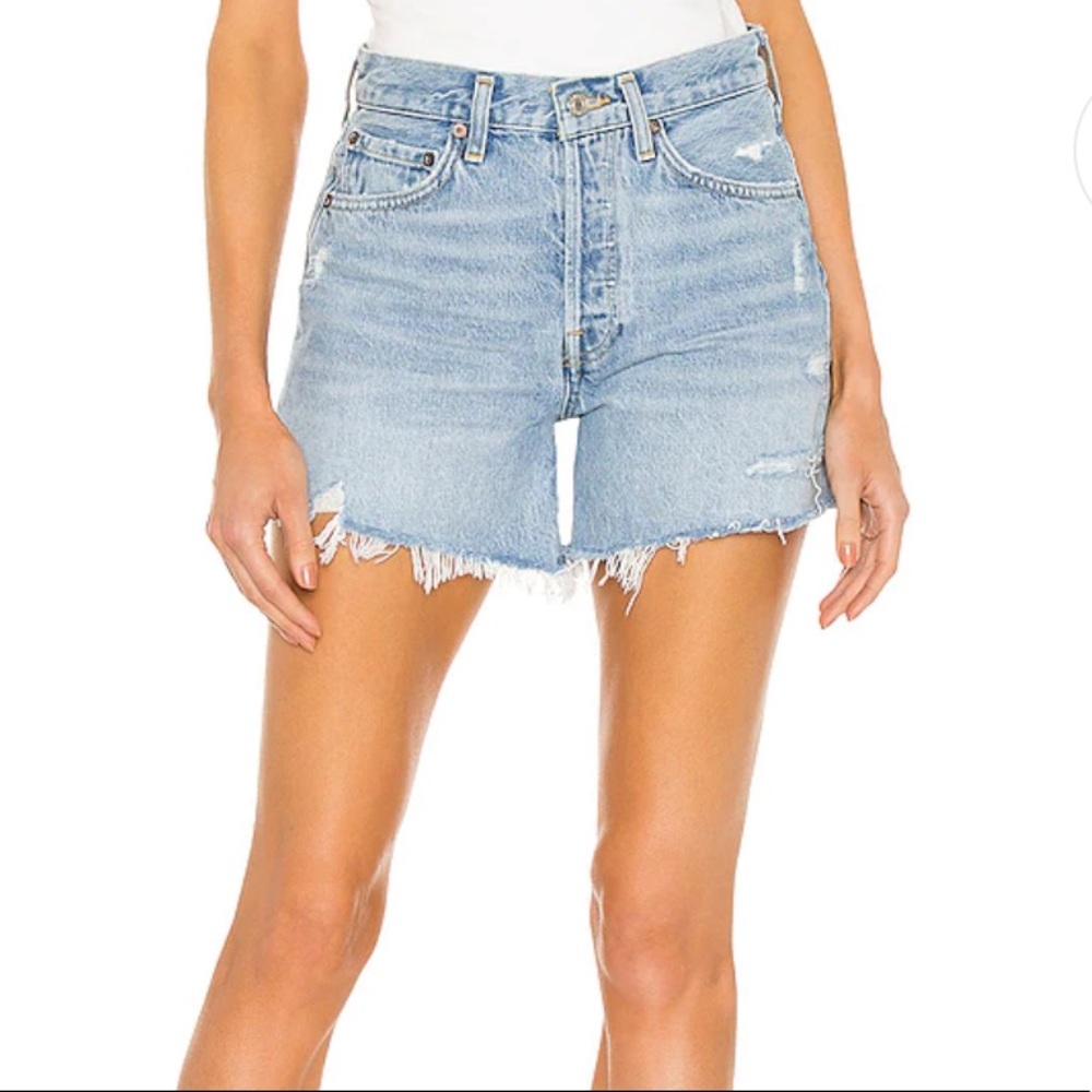 Agolde Parker long shorts